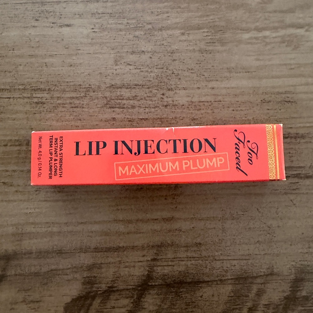*NEW* Too Faced Lip Injection Maximum Plump - Creamsicle Tickle